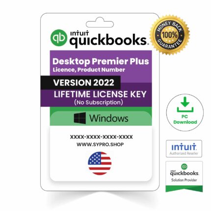 QuickBooks Desktop Premier Plus 2022 – USA Version (Lifetime Subscription)