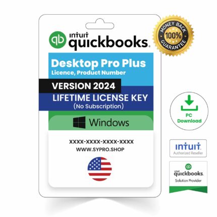 QuickBooks Desktop Pro Plus 2024 – USA Version (Lifetime Subscription)